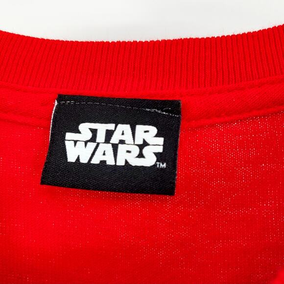 Star Wars Red Black White R2-D2 and C-3PO Concert Poster T-Shirt Men's Size 2X - Picture 4 of 4